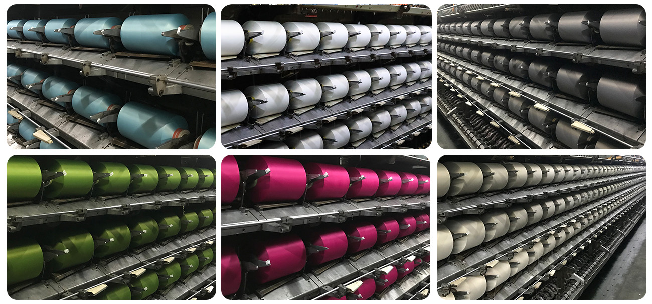 What are the common applications of polyester DTY yarn?